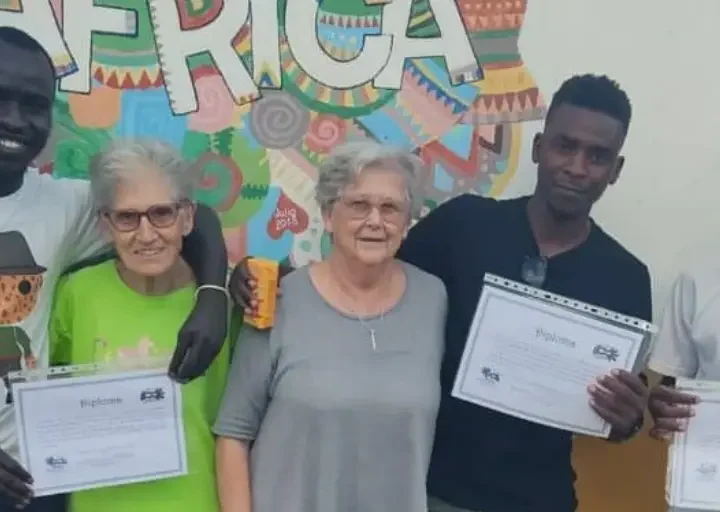 Paula Domingo, religiosa vedruna de la Asociación Elín, en Ceuta: “El amor al prójimo no entiende de fronteras”