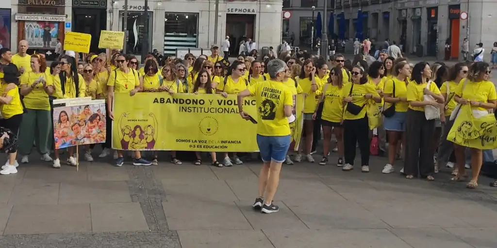 Trabajadoras y trabajadores cristianos de Madrid respaldan las reivindicaciones de las educadoras infantiles al inicio del curso