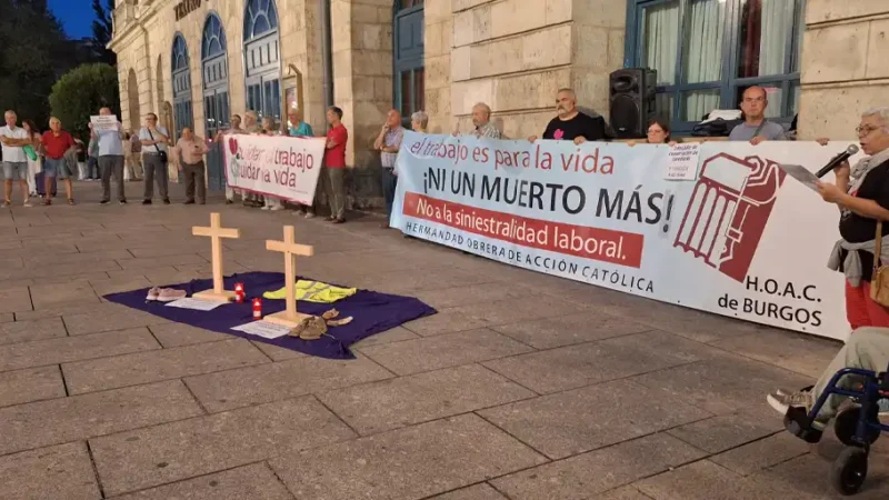 Trabajadores cristianos de Burgos piden mejoras de prevención tras dos nuevas muertes en el trabajo