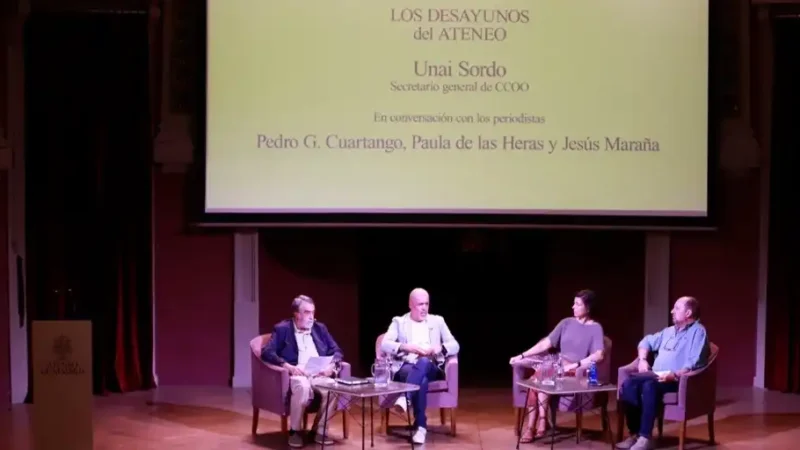 Unai Sordo (CCOO): “España y el resto de Europa tienen que colaborar para evitar la crisis social en Ceuta”
