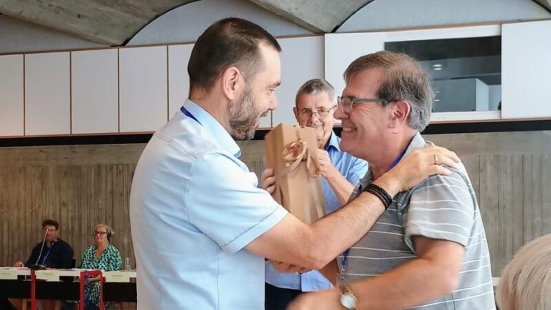 Berchmans Garrido, elegido copresidente del Movimiento de Trabajadores Cristianos de Europa
