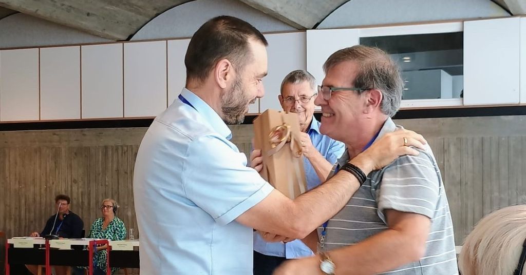 Berchmans Garrido, elegido copresidente del Movimiento de Trabajadores Cristianos de Europa