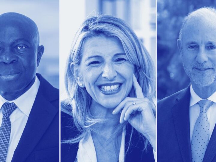 Las tres personas candidatas a dirigir la OIT se someten a las preguntas de gobiernos, sindicatos y empresas