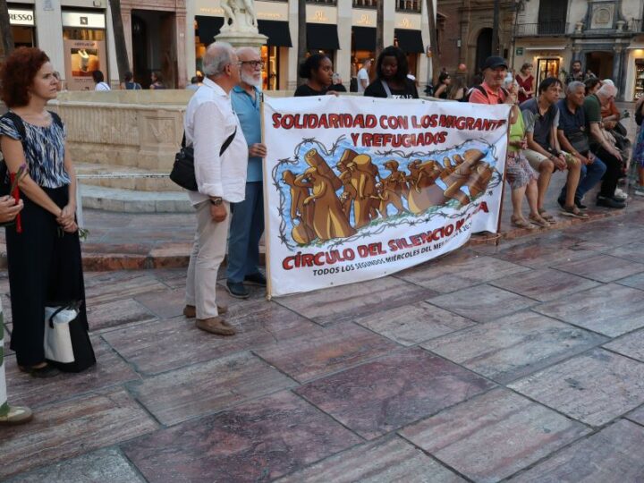 El Círculo del Silencio de Málaga reclama una respuesta humanitaria urgente ante la crisis de Ceuta