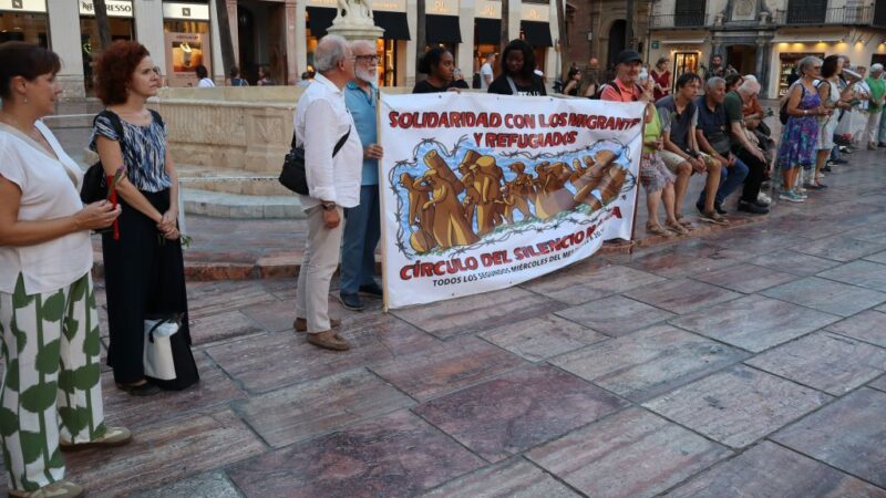 El Círculo del Silencio de Málaga reclama una respuesta humanitaria urgente ante la crisis de Ceuta