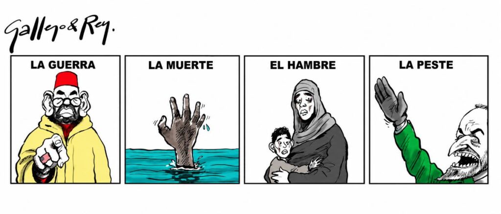 Ceuta y los cuatro jinetes del apocalisis