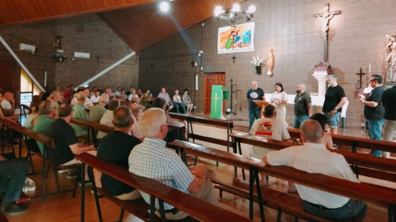 La plantilla de AEMSA pide al obispo de Jaén que apoye la defensa de sus 69 empleos