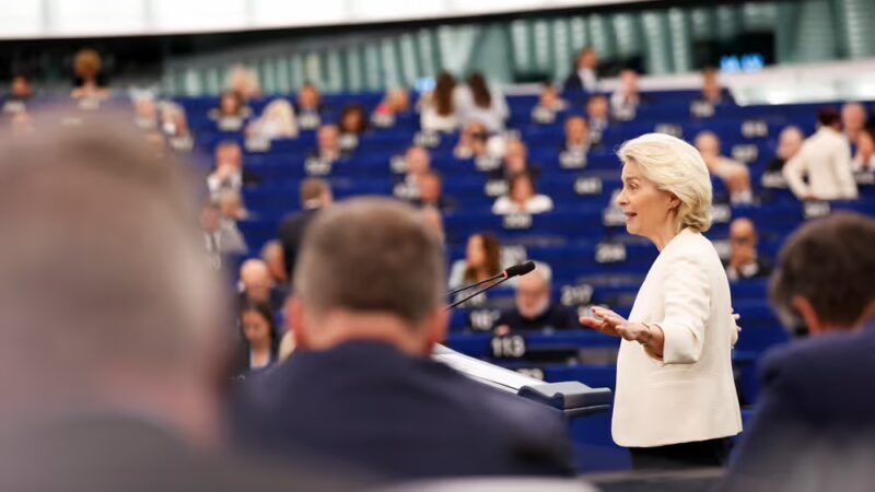 Von der Leyen proyecta una Europa más autónoma, industrial y defensiva con la agenda social aún pendiente