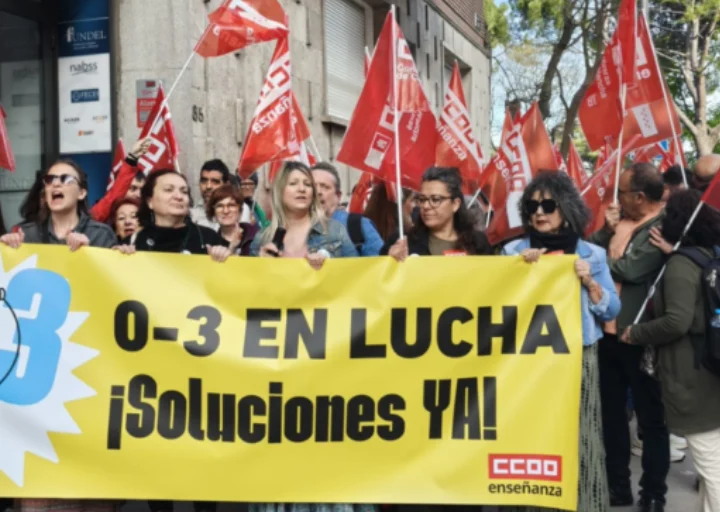 CCOO y UGT denuncian que la Consejería de Educación de Madrid les excluye de una reunión sobre el primer ciclo de Infantil