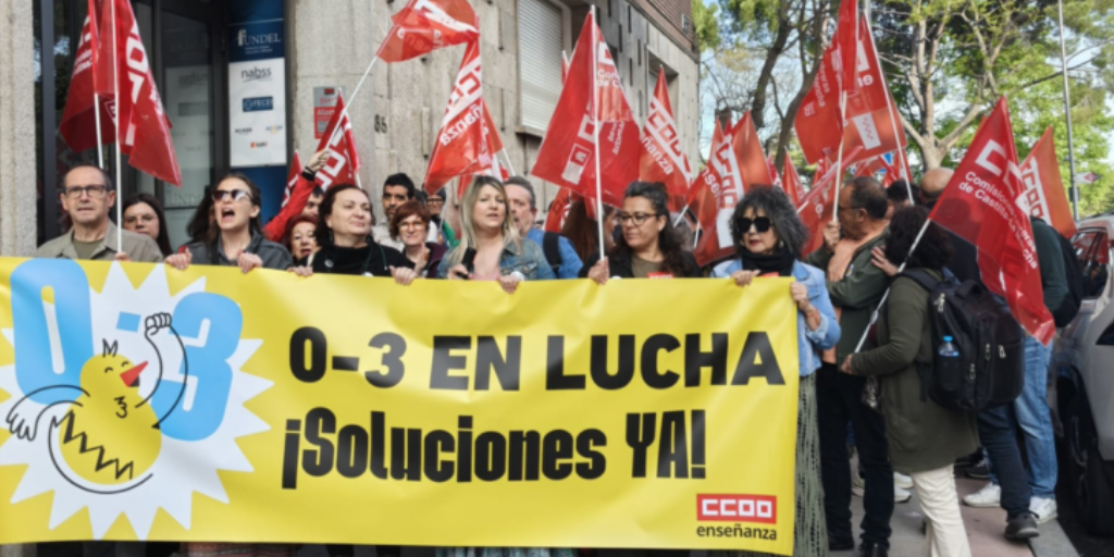 CCOO y UGT denuncian que la Consejería de Educación de Madrid les excluye de una reunión sobre el primer ciclo de Infantil