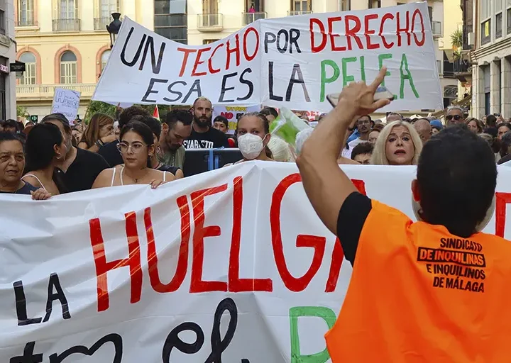 La huelga general por la vivienda apunta a principios de noviembre