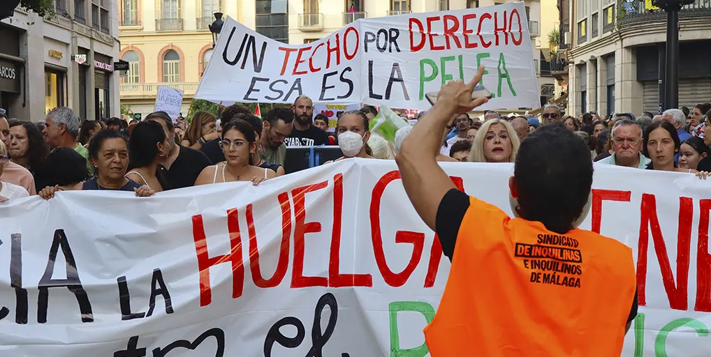 La huelga general por la vivienda apunta a principios de noviembre
