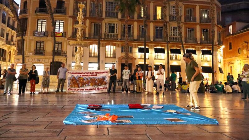 El Círculo del Silencio de Málaga reclama proteger a la infancia migrante frente a las devoluciones y el abandono